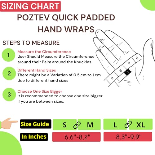 Boxing Hand Wraps with Knuckle Protection - Grey / Small-Medium