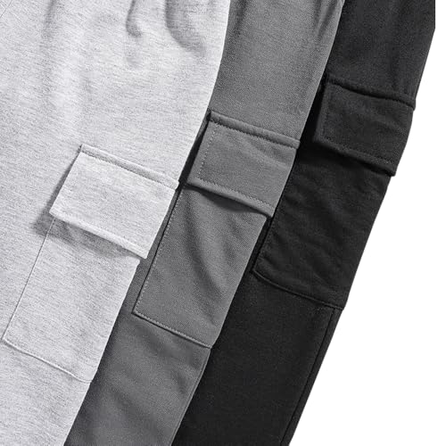 Nivne Tco Boys Casual Sweatpants Set 8 Years - 3 Pack Toddler & Kids Pants