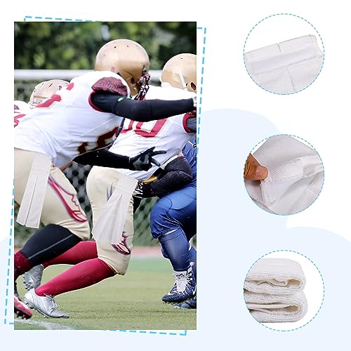 Cotton Football Towel - Soft & Absorbent - White