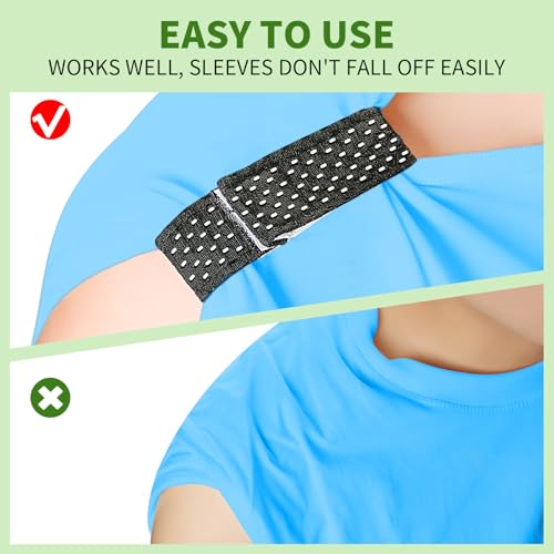 8-Pack Breathable Mesh Softball Sleeve Holders - Adjustable Black & White