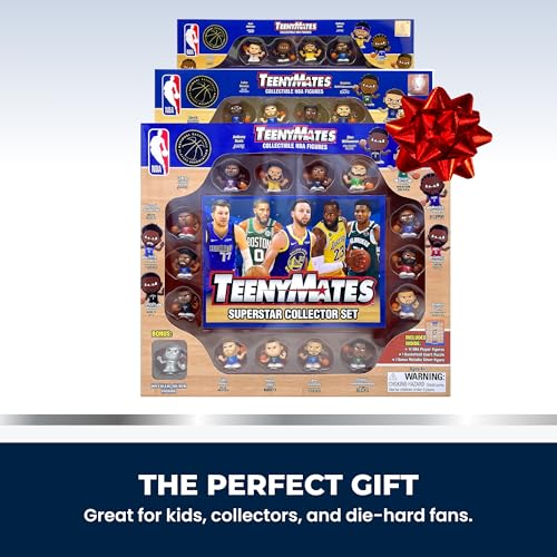 Party Animal NBA Legends TeenyMates Action Figures Gift Set - Collectible Basketball Toys