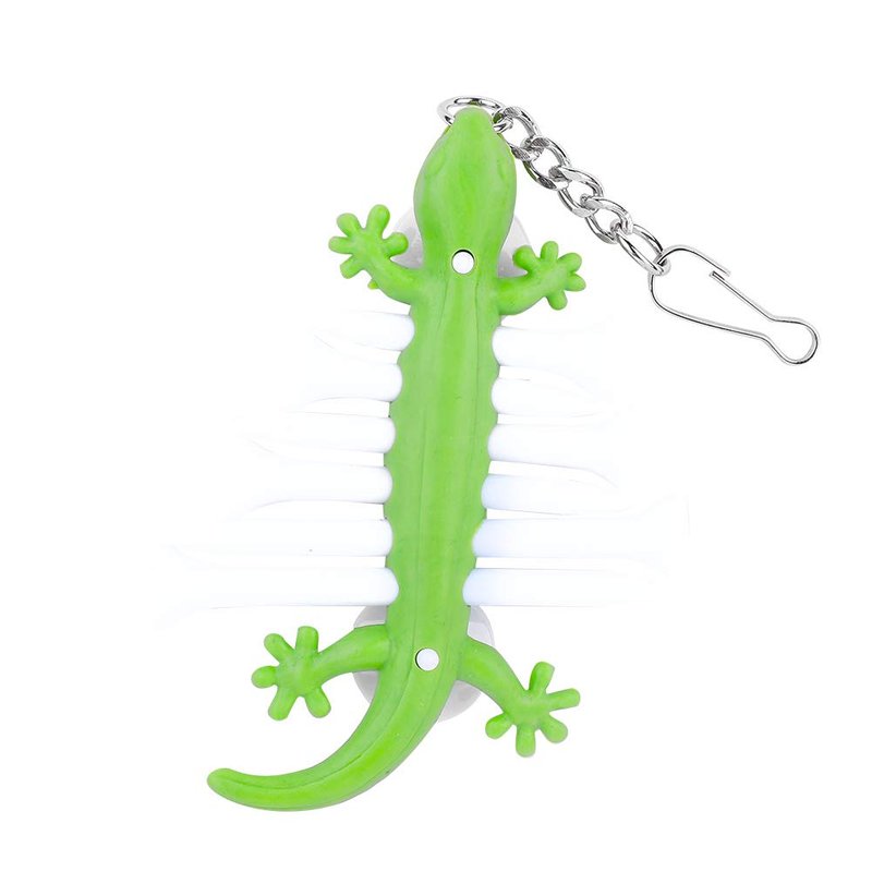 VBESTLIFE Tees Holder Tee Holder Tees Carrier, TPE Plastic PortableTees Carrier Tees Holder Carrier Tee Holder with Tee Ball Maker Golfer Accessory Tees (Green Gecko)
