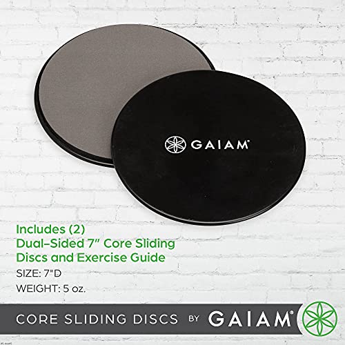 Core Sliding Discs - Dual-Sided Workout Sliders for Carpet & Hardwood - 1 EA