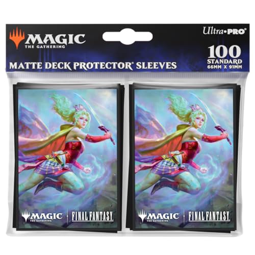 Ultra Pro MTG Final Fantasy Matte Deck Protector Sleeves 100 Pack - Terra, Herald of Hope