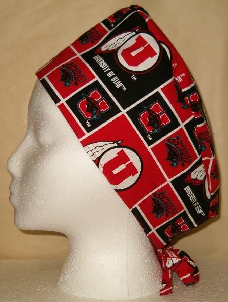 Handmade Cotton Scrub Hat - Sports Teams Do-Rag Cap
