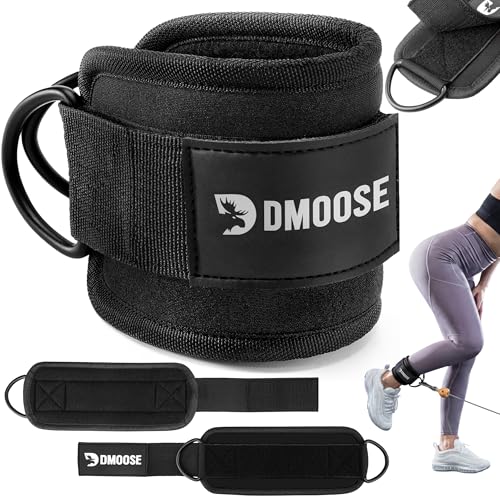 Ankle Strap for Cable Machine - Premium Padded Workout Cuffs