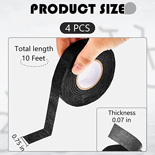 4 Pcs Cloth Bike Handlebar Tape - 10 ft Grip Tape