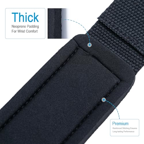 Heavy-Duty Lifting Wrist Straps for Weightlifting & Deadlifts