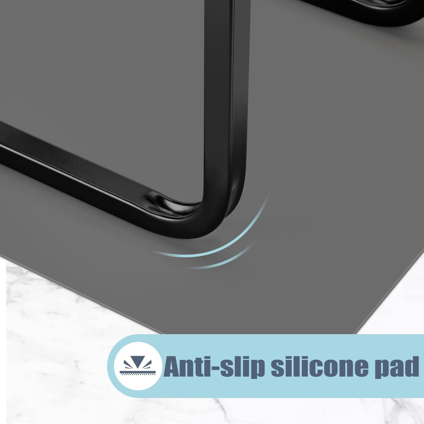 Stainless Steel 3-5 Gallon Water Jug Stand and 2 Dispenser Valves, Rust-Resistant Non Slip Water Stand with BPA Free Fast Flow Water Spout Fits Both 52mm and 55mm Bottles 2 CAPS Included