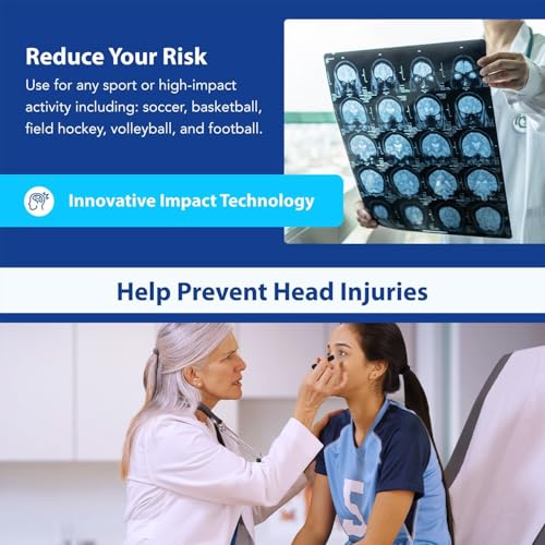 SleepRight ImpactRx Head Guard Small Protective Sports Headband for Soccer & More
