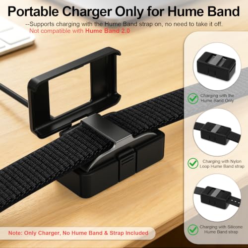 Compatible with Hume Band Charger 1.0, Fast Safe Charging Case USB-A