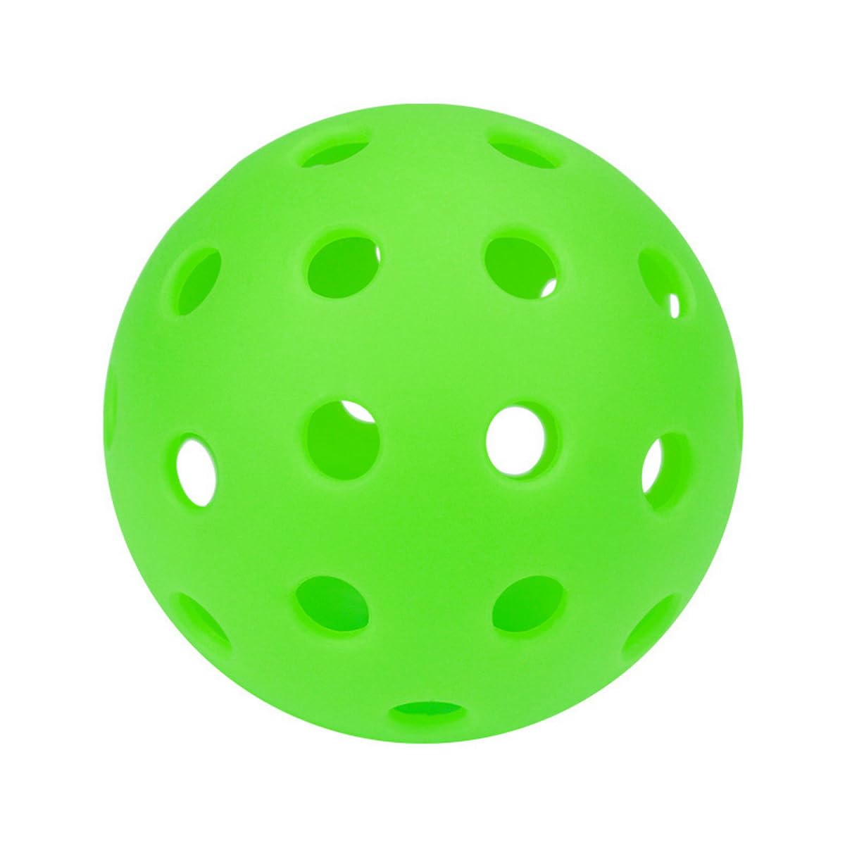 Aolowewin Bucket Toss Golf Balls, Yard Toss Games Balls, Pickleball Ball, Glow in The Dark, Fluorescence Fluorescent Glow, Play at Night and Day, 4-Pack with Mesh Bag