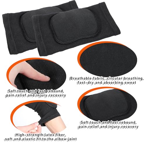 Volleyball Elbow Pads - Breathable Arm Protectors for Sports