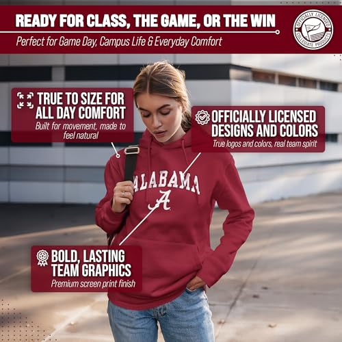 Alabama Crimson Tide Crewneck Sweatshirt - Unisex Small