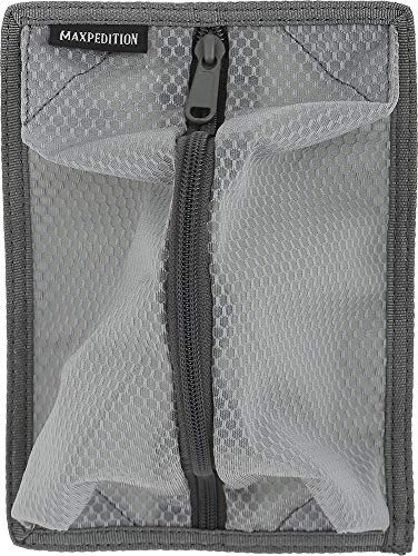 Maxpedition Entity Mesh Storage Panel Gray - Versatile Hook & Loop Organizer
