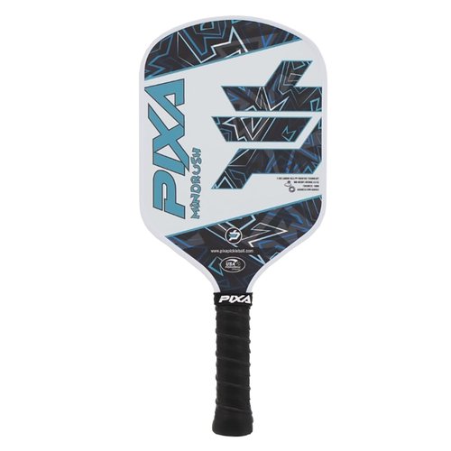 Mindrush T300 Carbon Fiber Pickleball Paddle – Grit-Textured Surface for Spin & Control, 16mm Polypropylene Honeycomb Core, Tennis-Length Handle, Lightweight, USAPA Approved – PIXA Pickleball