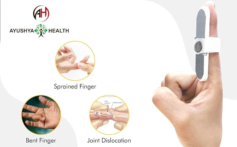 Mallet Finger Splint - Adjustable Trigger Finger Brace for Pain Relief