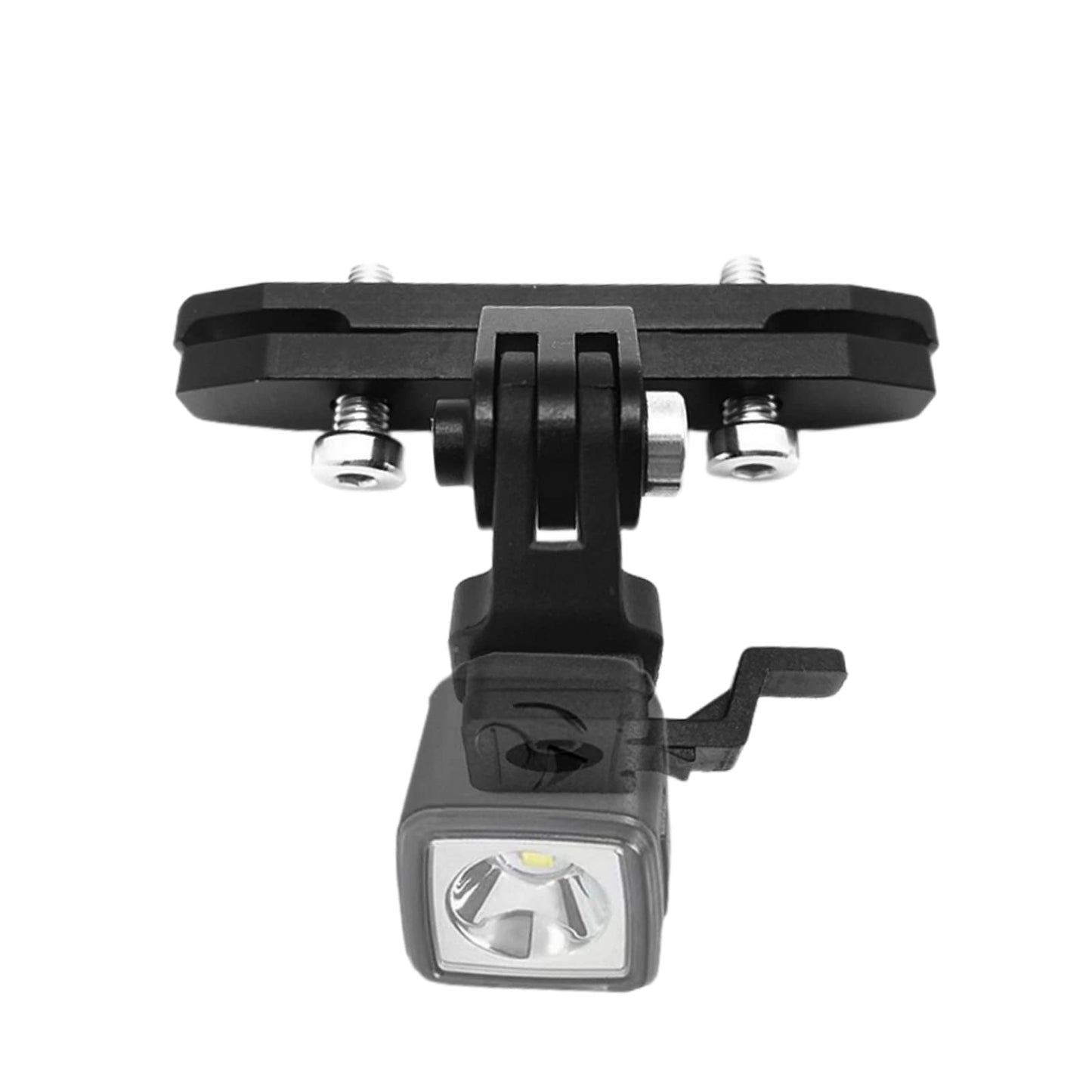 NELboNs Bike Taillight Saddle Mount Aluminum Alloy Compatible with Bon Trager Ion Pro RT Headlight Adapter, Bicycle Saddle Radar Tail Light Mount for T rek Light Holder