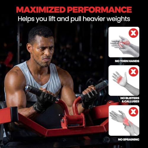 Durable Workout Gloves for Men – Enhanced Grip & Wrist Support