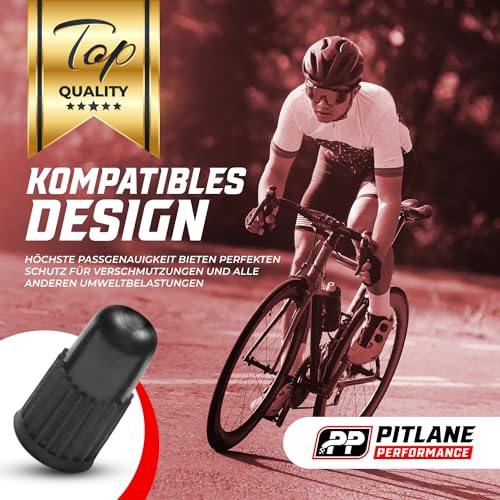 Bicycle Presta Valve Caps - 10-Pack Protective Dust Covers for Bike Tires