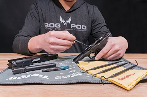 Gun Cleaning Picks Set - 4 Pack Polymer with Shaped Ends