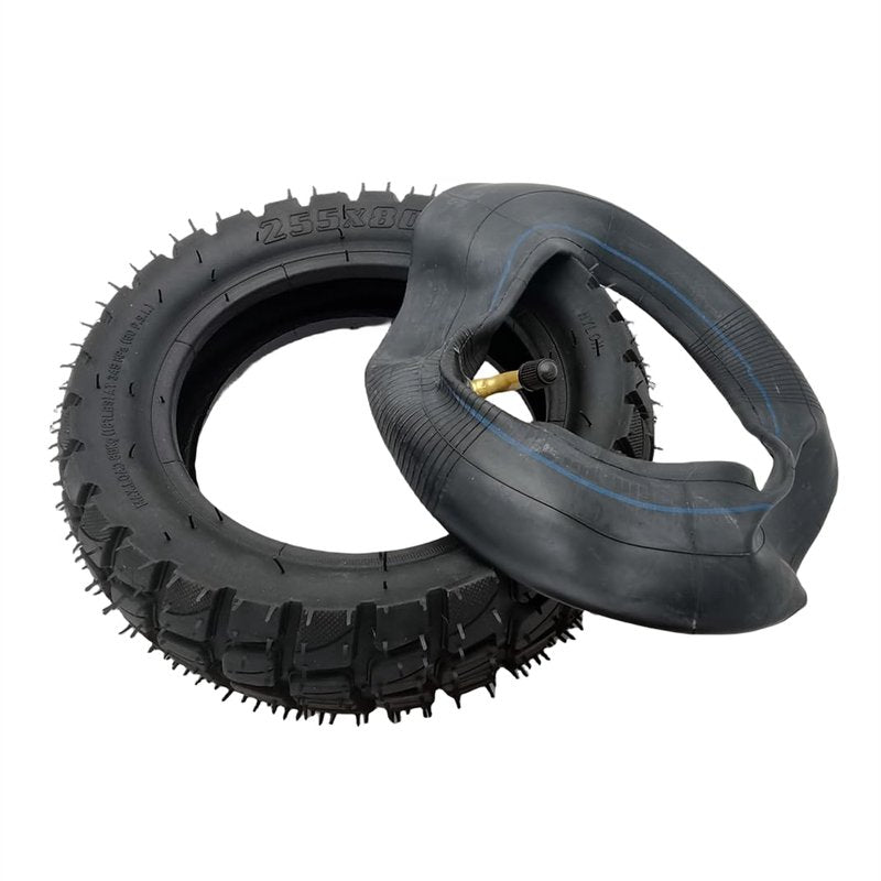 255X80 Inner Tube Outer Tyre for Kugoo Kirin G2 Max KuKirin G2 Max Electric Scooter 255 * 80 Off Road Tires Pneumatic Tyre Accessory (Inner Tube+outer Tire)
