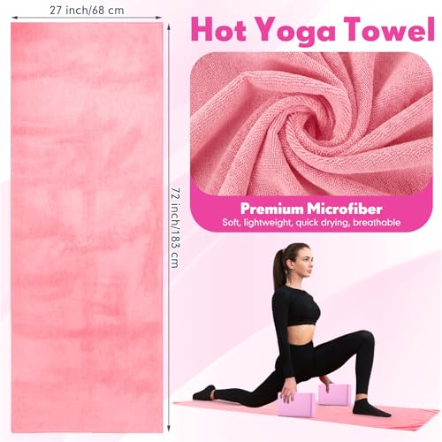 14-Piece Yoga Equipment Set for Home Workouts - Pink