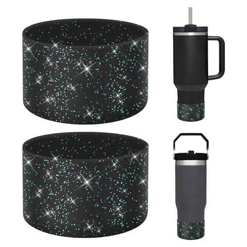 Glittering Silicone Boot for Stanley Quencher 40oz & More