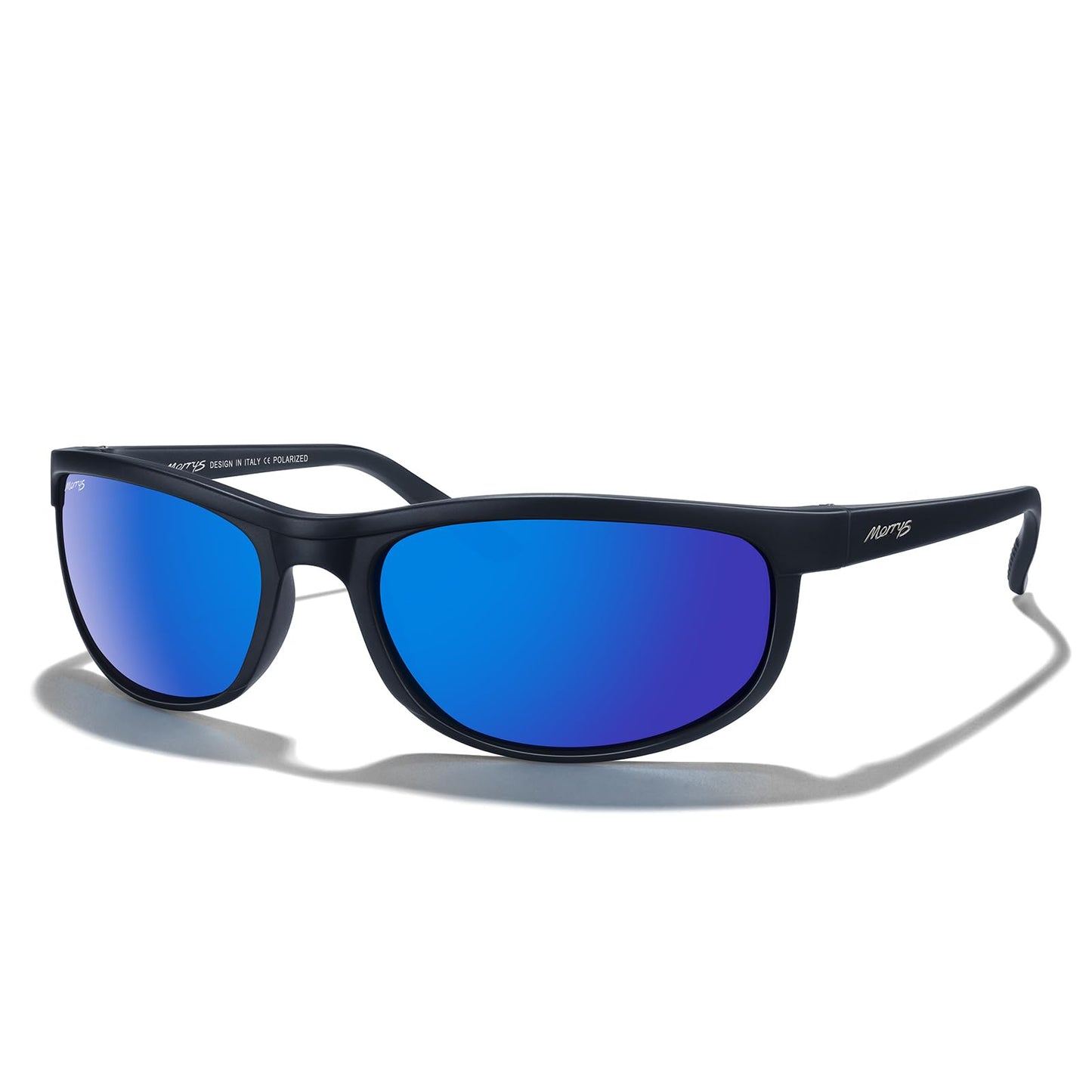 MERRY'S Wrap Around Sport Polarized Sunglasses for Men Women Driving Fishing Cycling Running UV400 Protection S3027