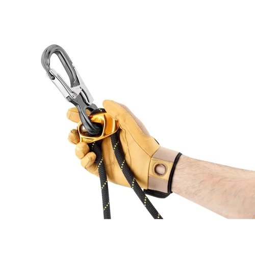 Petzl EASHOOK Open Connector - Gray/Yellow