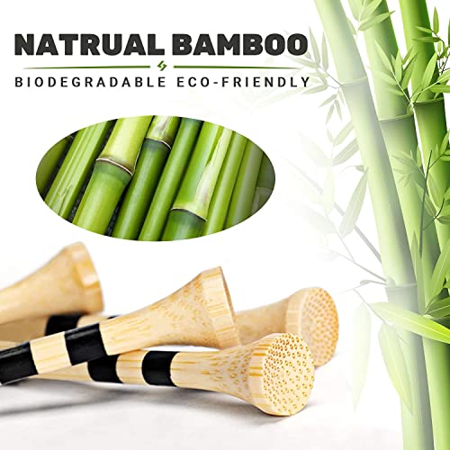Bamboo Golf Tees Pack of 100 - 1-1/2" Natural