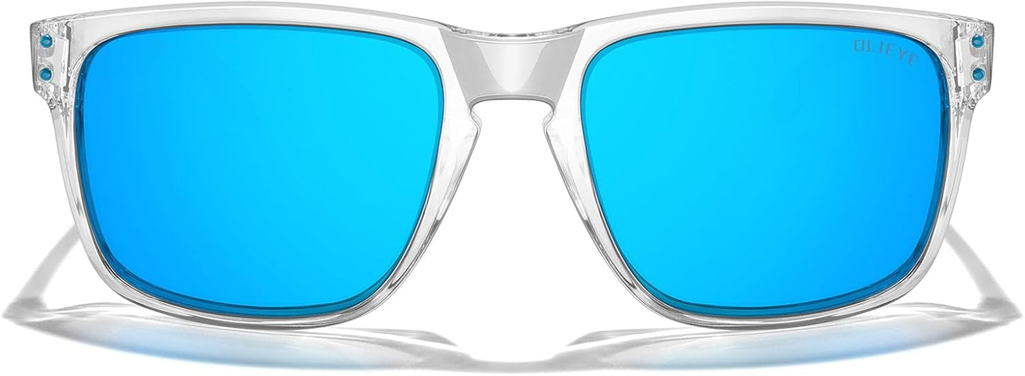 Skiennix Men’s Polarized Sports Sunglasses - Flexible Frame for Fishing & Outdoor Activities