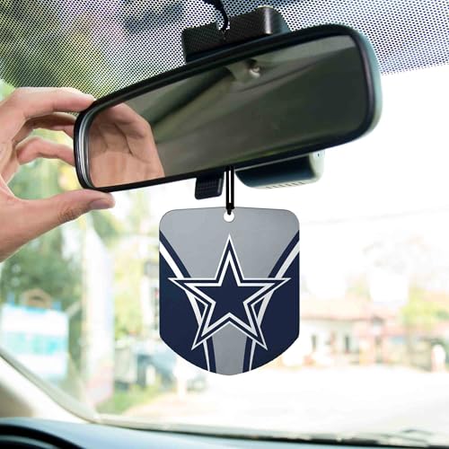 Dallas Cowboys Car Air Freshener - 2 Pack, Black Ice Scent