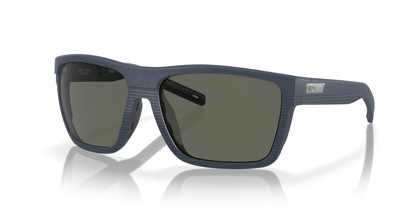Costa Del Mar Pargo Sunglasses, Net Midnight Blue/Gray 580G, 61 mm