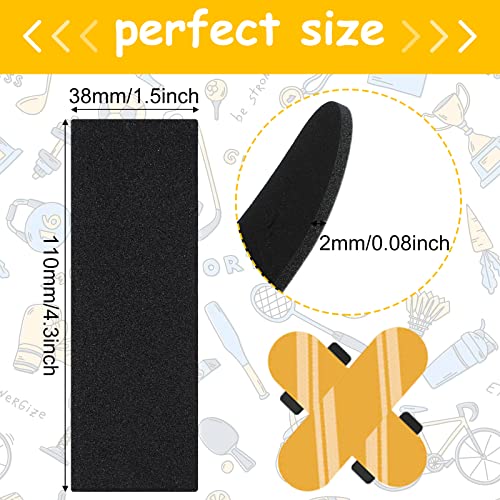24 Pcs Fingerboard Grip Tape - Non-Slip Foam 110x38mm