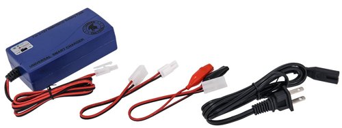 Lancer Tactical 9.6v Battery Pack with Smart Charger, 2 Pack 9.6V NiMH 1600mAh Butterfly Battery w/Nimh Smart Charger