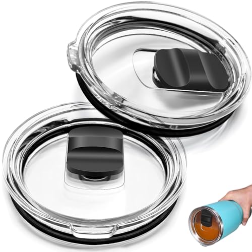 20 oz Tumbler Replacement Lids - 2 Pack Spill Proof Covers