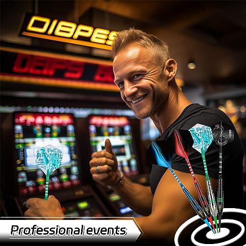 CyeeLife Soft Tip Darts Set 12 Pcs with Aluminum Shafts & Tips for Electronic Dartboards