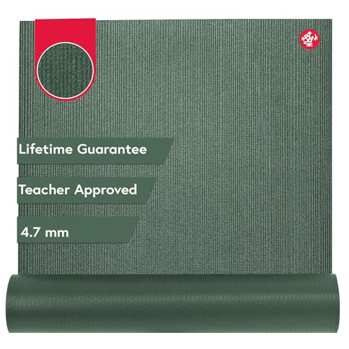 PROlite Yoga Mat 4.7mm - Durable & Hygienic - Black Sage 71" x 24"