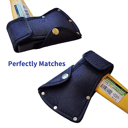 Hatchet Head Sheath Holster - Black Oxford for 1.25Lb Axe