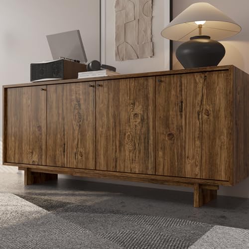 VaryPaper 15.7''x78.7'' Rustic Dark Brown Wood Peel and Stick Wallpaper Wood Grain Contact Paper for Countertops Waterproof Removable Self Adhesive Wooden Vinyl Wrap for Cabinets Desk Table Furniture