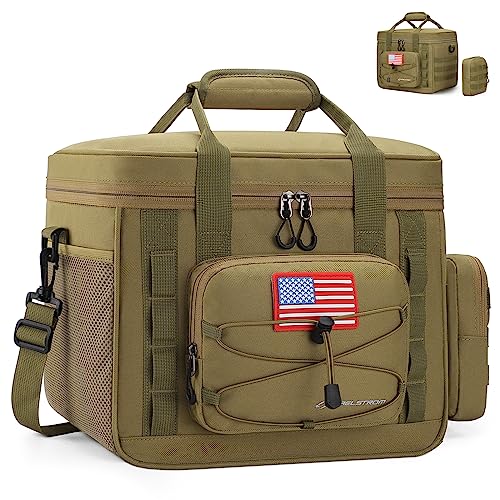 Maelstrom 15L Tactical Lunch Box Khaki with Detachable MOLLE Bag