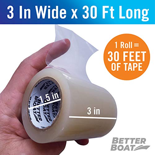 Heavy Duty Waterproof Repair Tape for Fabric & Vinyl - 30ft x 3in