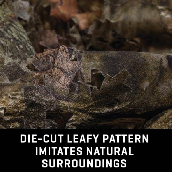Vanish 3D Leafy Camouflage Blind Material - Mossy Oak Break-Up Country, 12ft x 56in