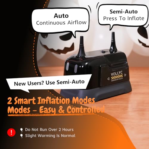 Electric Balloon Pump with Dual Nozzles – Fast & Portable Inflator for Parties