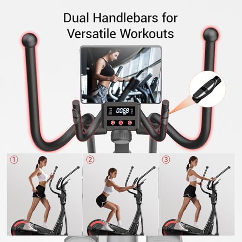 Magnetic Elliptical Machine with 16 Resistance Levels & 16.0'' Stride - ET70 Black