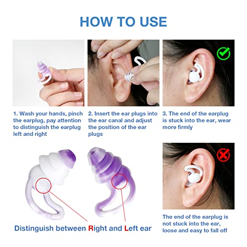 Reusable Swimming Ear Plugs with Nose Clip - Ring Tail