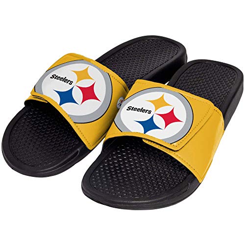 Men's NFL Team Big Logo Sport Slide Flip Flop Sandals