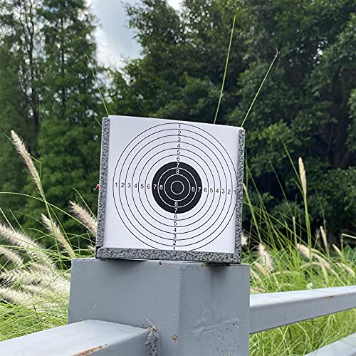 BB Trap Target with 20 Paper Targets for Airsoft & Pellet Guns