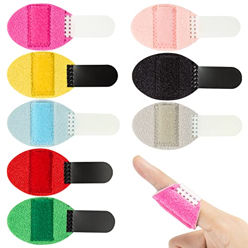 Adjustable Finger Splints - 8pcs Trigger Finger Brace Set